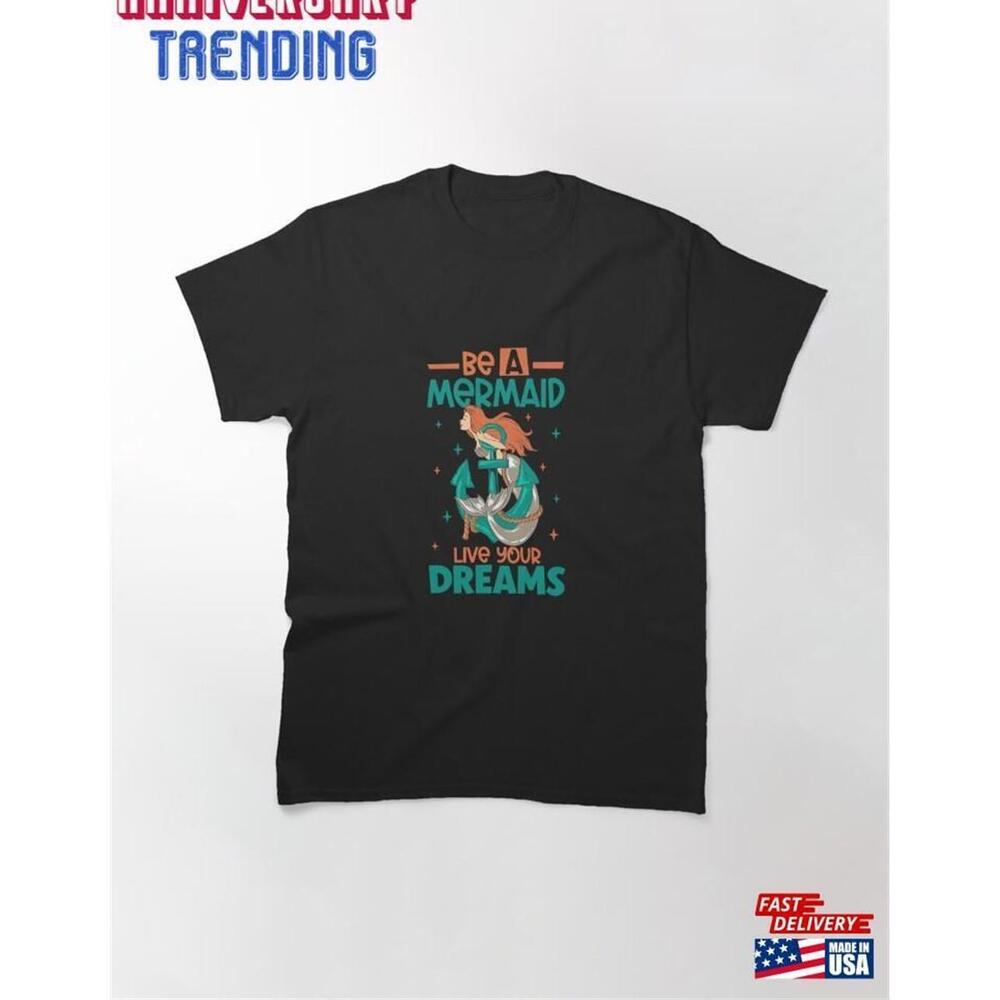 Mermaid Queen Sea Royalty Ocean Monarch Underwater Classic Tshirt